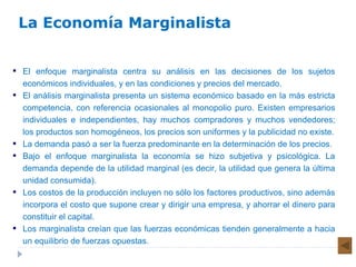 Marginalista Pensadores económicos | PPT