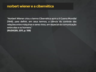 Pensamento Cibernético - Wiener, Mcluhan e a Utopia da Comunicação