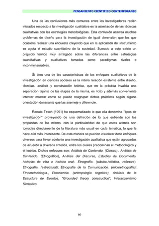 Pensamiento Cientifico Contemporaneo