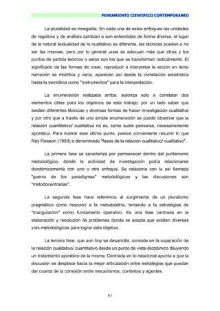 Pensamiento Cientifico Contemporaneo