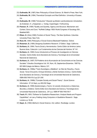 Pensamiento Cientifico Contemporaneo