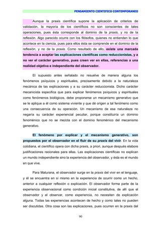 Pensamiento Cientifico Contemporaneo