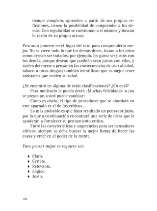 Pensamiento Crítico