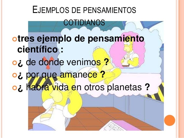 Pensamiento científico