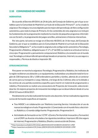 Programación, robótica y pensamiento computacional en el aula ...