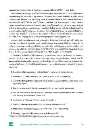 Programación, robótica y pensamiento computacional en el aula ...