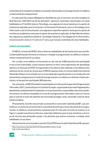 Programación, robótica y pensamiento computacional en el aula ...