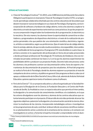 Programación, robótica y pensamiento computacional en el aula ...