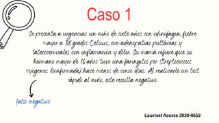 Caso 1
Laurisel Acosta 2020-0652
 