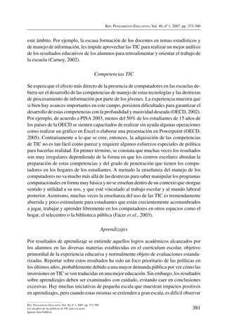 Pensamiento educativo 40-i