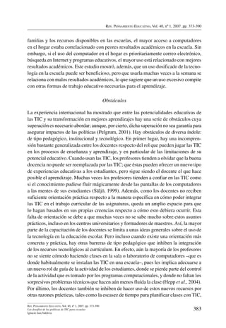 Pensamiento educativo 40-i