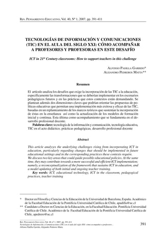 Pensamiento educativo 40-i