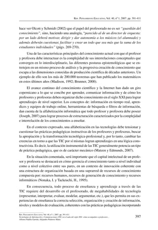 Pensamiento educativo 40-i