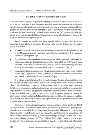 Pensamiento educativo 40-i