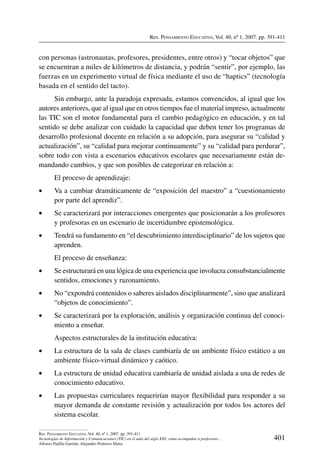 Pensamiento educativo 40-i