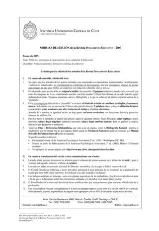 Pensamiento educativo 40-i