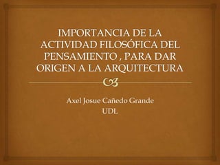 Axel Josue Cañedo Grande
UDL
 