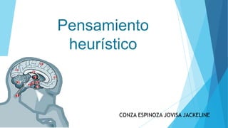 Pensamiento
heurístico

CONZA ESPINOZA JOVISA JACKELINE

 