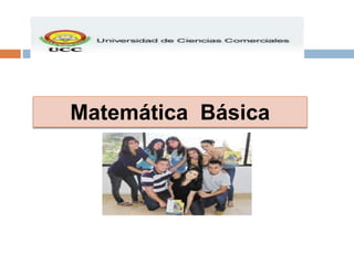 Matemática Básica
 
