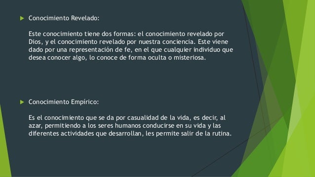 Pensamiento y conocimiento