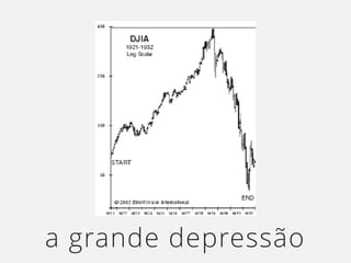a grande depressão
 