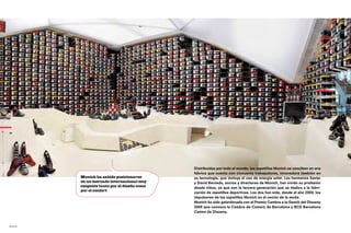 14                                                                                                                       15




                                             Distribuidas por todo el mundo, las zapatillas Munich se conciben en una
                                             fábrica que cuenta con cincuenta trabajadores, innovadora también en
         Munich ha sabido posicionarse       su tecnología, que incluye el uso de energía solar. Los hermanos Xavier
         en un mercado internacional muy     y David Berneda, socios y directores de Munich, han vivido su profesión
         exigente tanto por el diseño como   desde niños, ya que son la tercera generación que se dedica a la fabri-
         por el confort
                                             cación de zapatillas deportivas. Los dos han sido, desde el año 2000, los
                                             impulsores de las zapatillas Munich en el sector de la moda.
                                             Munich ha sido galardonada con el Premio Cambra a la Gestió del Disseny
                                             2009 que convoca la Cambra de Comerç de Barcelona y BCD Barcelona
                                             Centre de Disseny.


munich
 