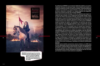 Es evidente que MANGO es una empresa dedicada al diseño y a la comer-
                                               cialización de piezas de vestir para mujer y ahora también para hombre, un
                                               modelo de empresa de éxito en todos los sentidos: internacionalización,
                                               calidad de sus productos, un equipo eficiente y motivado, con una imagen
                                               de marca coherente y unificada, y un sistema logístico de vanguardia.
                                               Estas son las llaves del éxito del concepto MANGO.
                                               Como parte de la actual estrategia, una de sus apuestas para seguir cre-
                                               ciendo ha sido el diseño, con la inauguración del Hangar Design Centre,
                                               el centro de diseño más grande de Europa. El Hangar es el nuevo centro
                                               donde nacen y crecen las colecciones de MANGO que se verán en todo el
                                               mundo. Se trata de un innovador laboratorio donde se vive el proceso de
                                               reinterpretación de las últimas tendencias con el sello propio de MANGO,
                                               donde se deciden los tejidos, los materiales y los patrones que marca-
                                               rán la colección de la temporada siguiente. Con la construcción de este
                                               nuevo centro de diseño, MANGO busca el equilibrio óptimo entre diseño
                                               y funcionalidad, y se ha concebido como un estudio para fomentar la
                                               creatividad y potenciar la multidisciplinariedad de los equipos de trabajo.
                                               Otra apuesta importante es la creación de nuevos centros logísticos
                                               automatizados que incorporan las últimas tecnologías y que han permitido
                                               aumentar notablemente la capacidad de distribución. Con una superficie de
                                               24.000 m2, el nuevo centro, situado en Parets del Vallès, se convierte en el
                                               más moderno de Europa. Se trata de un centro dinámico de distribución
                                               (CDD) que dispone de un sistema totalmente automatizado centrado en
142
                                               la carga, el almacenaje, la facturación y la expedición del producto. Con      143
                                               este sistema se convierte en el CDD más eficiente del sector. Este nuevo
                                               centro logístico almacena el 77% del total de las piezas que comercializa
                                               la marca en los cinco continentes y distribuye una media de 30.000 piezas
                                               por hora.
                                               MANGO quiere también promocionar jóvenes talentos y en 2006 lanzó
                                               los más importantes premios internacionales de moda para diseñadores
                                               emergentes, los Botón-Mango Fashion Awards, dotados con 300.000 euros.
                                               Ya se han realizado tres ediciones y ha demostrado ser una plataforma
                                               de lanzamiento para muchos diseñadores emergentes que han de luchar
                                               por hacerse un hueco en este mundo tan competitivo.

        MANGO entiende que los nuevos
        talentos han de cultivarse, por lo 	
        	      que ha creado los Botón-	
        	Mango Fashion Awards
        	      para jóvenes diseñadores
        	      de moda



mango
 