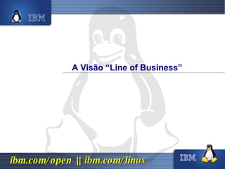 A Visão “Line of Business” 