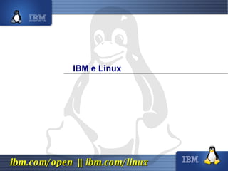 IBM e Linux 