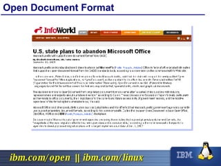 Open Document Format 
