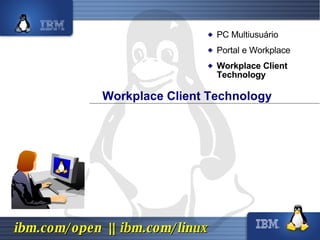Workplace Client Technology PC Multiusuário Portal e Workplace Workplace Client Technology 