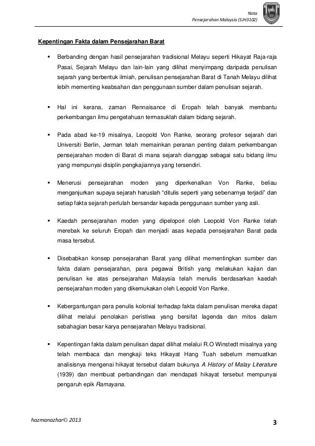 Pensejarahan Malaysia Bab 5
