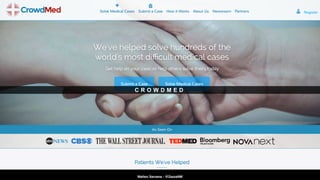 Matteo Sarzana - @ZazzaNM
C R O W D M E D
 