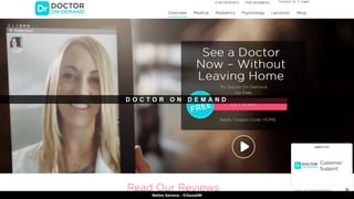 Matteo Sarzana - @ZazzaNM
D O C T O R O N D E M A N D
 