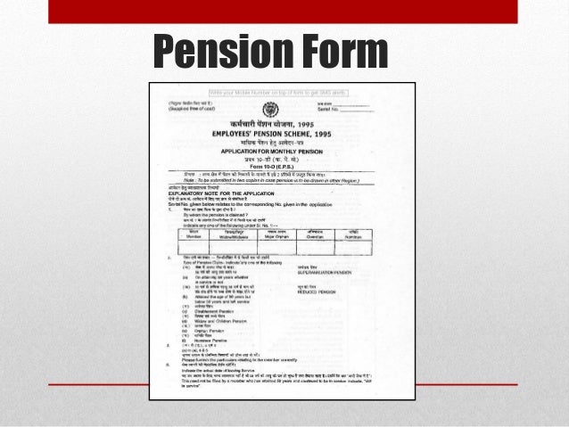 6 for form esic Pension and ESIC presentation 6 for form esic Pension and ESIC presentation