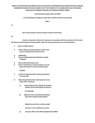 Application For Commutation Form.pdf Pension papers preparation.bose