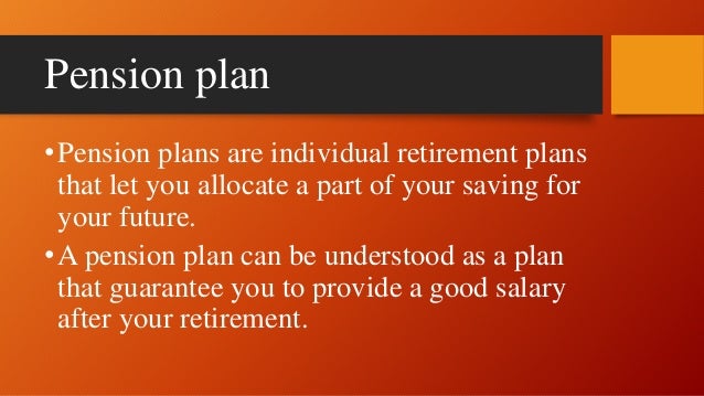 pension plan