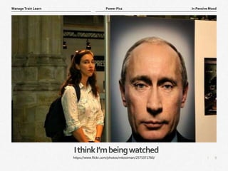 9
|
In Pensive Mood
Manage Train Learn Power Pics
IthinkI’mbeingwatched
https://www.flickr.com/photos/mkooiman/2575371760/
 