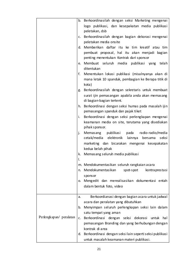 Proposal Sponsor Pensi - Sketsa