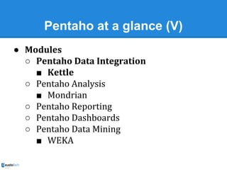 Kettle Software Kettle: Pentaho Data Integration tool | PDF