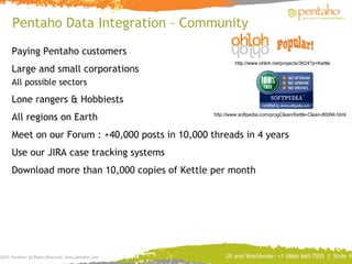 Pentaho Data Integration Introduction | ODP