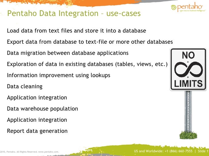 Pentaho Data Integration Introduction