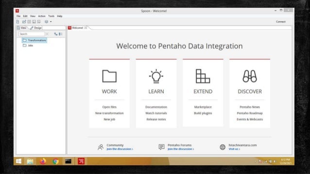 Pentaho ppt up
