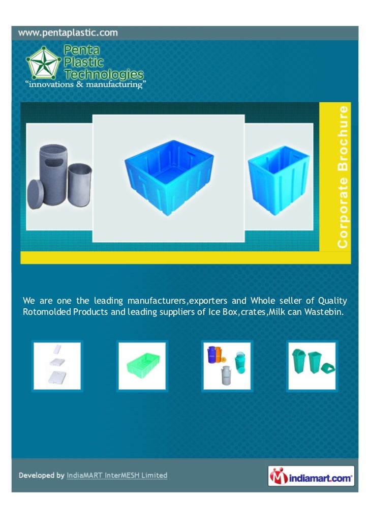 Penta Plastic Technologies, Vapi, Plastic Products