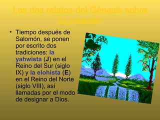 Importancia de la Torah
• El Pentateuco enseña
que Dios actúa en la
historia humana
eligiendo a un pueblo
para ser instrumento de
salvación de cara a los
demás pueblos. Esta
elección constituye la
clave para comprender el
desarrollo de la historia
que presenta toda la
Biblia. La elección va
acompañada de la
promesa.
• A los patriarcas Dios les
promete la tierra de
Canaán y una
descendencia numerosa.
Elección y promesa se
ratifican en la Alianza.
La Alianza lleva
consigo la Ley: conjunto
de estipulaciones que el
pueblo ha de cumplir
para mantener su pacto
con Dios.
 
