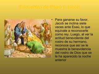 La muerte de Abraham no alteró la vida
de la tribu
• Sus descendientes
fueron nómadas
durante tres siglos,
desplazándose según
las necesidades del
pastoreo. Iban de
Siquén a Gerar, de
pozo en pozo en el
Negeb
 