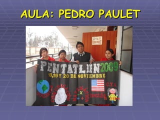 AULA: PEDRO PAULET