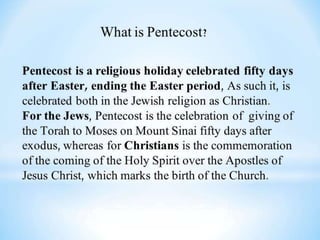 Pentecost