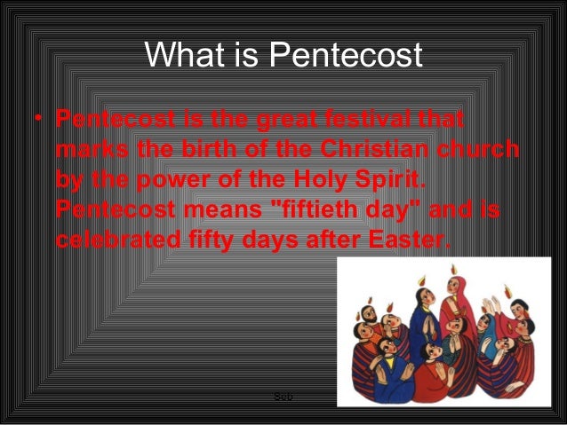 What Is The Christian Pentecost What Happened