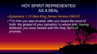 Pentecost baptism of the holy spirit. | PPTX